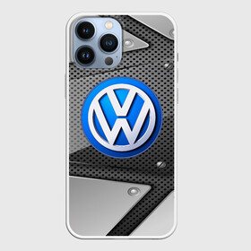 Чехол для iPhone 13 Pro Max с принтом Volkswagen metalic 2018 в Тюмени,  |  | auto | automobile | car | carbon | machine | motor | motor car | sport car | volkswagen | автомашина | бренд | легковой автомобиль | марка | спортивный автомобиль | тачка