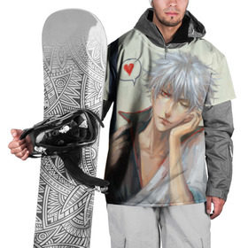 Накидка на куртку 3D с принтом Sakata Gintoki в Тюмени, 100% полиэстер |  | Тематика изображения на принте: anime | gintama | kagura | sakata gintoki | аниме | гинтама