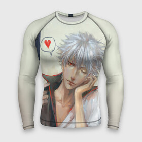 Мужской рашгард 3D с принтом Sakata Gintoki в Тюмени,  |  | anime | gintama | kagura | sakata gintoki | аниме | гинтама