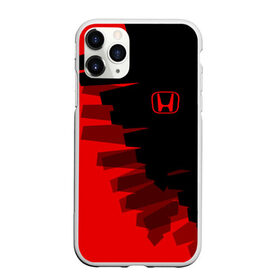 Чехол для iPhone 11 Pro Max матовый с принтом HONDA SPORT в Тюмени, Силикон |  | auto | honda | авто | автомобиль | бренд | марка | машины | хонда автомобильные