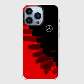 Чехол для iPhone 13 Pro с принтом MERCEDES BENZ SPORT в Тюмени,  |  | Тематика изображения на принте: amg | auto | mercedes | авто | автомобиль | автомобильные | амг | бренд | марка | машины | мерседес