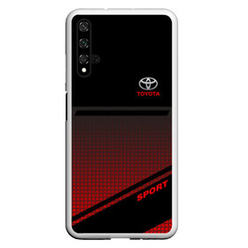 Чехол для Honor 20 с принтом TOYOTA SPORT в Тюмени, Силикон | Область печати: задняя сторона чехла, без боковых панелей | auto | toyota | авто | автомобиль | автомобильные | бренд | марка | машины | тойота