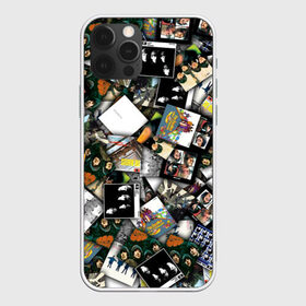 Чехол для iPhone 12 Pro Max с принтом The Beatles Дискография в Тюмени, Силикон |  | джон леннон | джордж харрисон | паттерн | пол маккартни | ринго старр