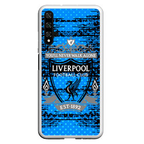 Чехол для Honor 20 с принтом Liverpool sport uniform в Тюмени, Силикон | Область печати: задняя сторона чехла, без боковых панелей | football | soccer | ливерпуль