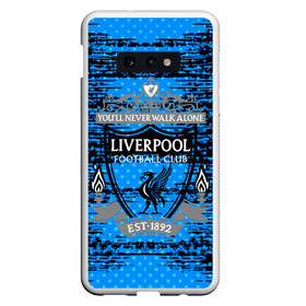 Чехол для Samsung S10E с принтом Liverpool sport uniform в Тюмени, Силикон | Область печати: задняя сторона чехла, без боковых панелей | Тематика изображения на принте: football | soccer | ливерпуль