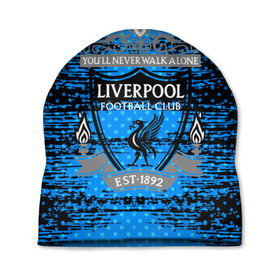 Шапка 3D с принтом Liverpool sport uniform в Тюмени, 100% полиэстер | универсальный размер, печать по всей поверхности изделия | football | soccer | ливерпуль