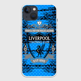 Чехол для iPhone 13 с принтом Liverpool sport uniform в Тюмени,  |  | Тематика изображения на принте: football | soccer | ливерпуль