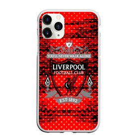 Чехол для iPhone 11 Pro Max матовый с принтом Liverpool sport uniform в Тюмени, Силикон |  | Тематика изображения на принте: football | soccer | ливерпуль