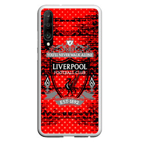 Чехол для Honor P30 с принтом Liverpool sport uniform в Тюмени, Силикон | Область печати: задняя сторона чехла, без боковых панелей | football | soccer | ливерпуль