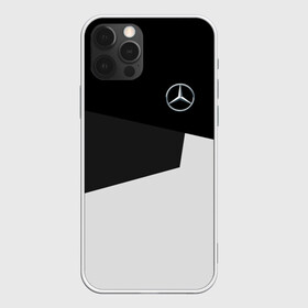 Чехол для iPhone 12 Pro с принтом MERCEDES BENZ SPORT        в Тюмени, силикон | область печати: задняя сторона чехла, без боковых панелей | amg | auto | mercedes | авто | автомобиль | автомобильные | амг | бренд | марка | машины | мерседес