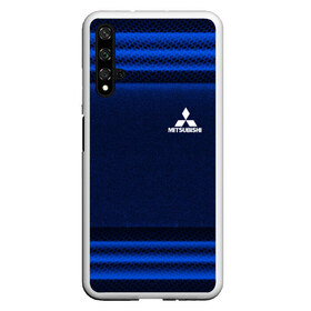 Чехол для Honor 20 с принтом Mitsubishi ultra collection в Тюмени, Силикон | Область печати: задняя сторона чехла, без боковых панелей | Тематика изображения на принте:  машина | марка | митсубиси