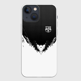 Чехол для iPhone 13 mini с принтом Barcelona black 2018 в Тюмени,  |  | football | soccer | барселона