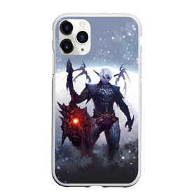 Чехол для iPhone 11 Pro Max матовый с принтом Dark knight в Тюмени, Силикон |  | goddess of destruction | line age | line age ii | lineage ii | линейка