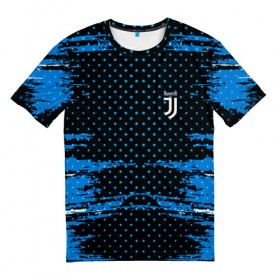 Мужская футболка 3D с принтом Juventus abstract collection в Тюмени, 100% полиэфир | прямой крой, круглый вырез горловины, длина до линии бедер | Тематика изображения на принте: football | soccer | ювентус