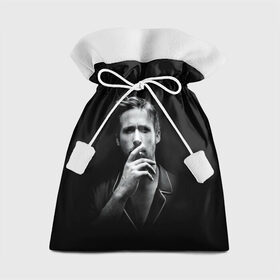 Подарочный 3D мешок с принтом Ryan Gosling в Тюмени, 100% полиэстер | Размер: 29*39 см | ryan gosling | актер | райан гослинг