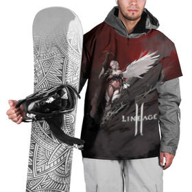 Накидка на куртку 3D с принтом Angel в Тюмени, 100% полиэстер |  | goddess of destruction | line age | line age ii | lineage ii | линейка