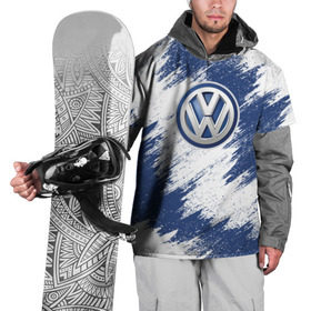 Накидка на куртку 3D с принтом Volkswagen в Тюмени, 100% полиэстер |  | Тематика изображения на принте: auto | car | race | volkswagen | авто | гонки | краска | краски | марка | машина | фольксваген | фольтсваген
