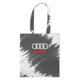 Сумка 3D повседневная с принтом Audi в Тюмени, 100% полиэстер | Плотность: 200 г/м2; Размер: 34×35 см; Высота лямок: 30 см | audi | auto | car | race | авто | ауди | гонки | краска | краски | марка | машина