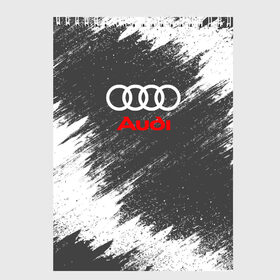 Скетчбук с принтом Audi в Тюмени, 100% бумага
 | 48 листов, плотность листов — 100 г/м2, плотность картонной обложки — 250 г/м2. Листы скреплены сверху удобной пружинной спиралью | audi | auto | car | race | авто | ауди | гонки | краска | краски | марка | машина