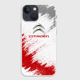 Чехол для iPhone 13 mini с принтом Citroen в Тюмени,  |  | Тематика изображения на принте: auto | car | citroen | race | авто | гонки | краска | краски | марка | машина | ситроен