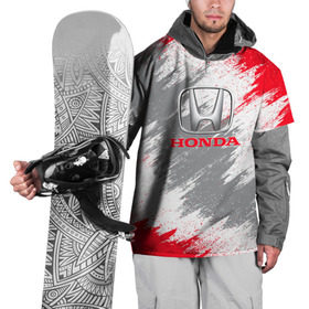 Накидка на куртку 3D с принтом Honda в Тюмени, 100% полиэстер |  | Тематика изображения на принте: auto | car | honda | race | авто | гонки | краска | краски | марка | машина | хонда