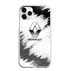 Чехол для iPhone 11 Pro матовый с принтом Renault в Тюмени, Силикон |  | Тематика изображения на принте: auto | car | race | renault | авто | гонки | краска | краски | марка | машина | рено