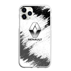 Чехол для iPhone 11 Pro Max матовый с принтом Renault в Тюмени, Силикон |  | auto | car | race | renault | авто | гонки | краска | краски | марка | машина | рено