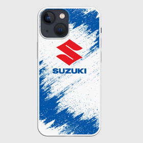 Чехол для iPhone 13 mini с принтом Suzuki в Тюмени,  |  | auto | car | race | suzuki | авто | гонки | краска | краски | марка | машина | сузуки