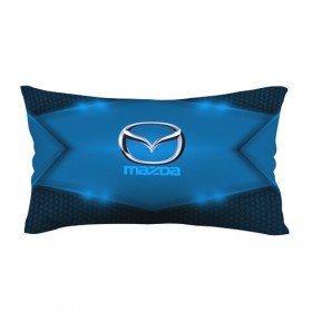 Подушка 3D антистресс с принтом Mazda SPORT в Тюмени, наволочка — 100% полиэстер, наполнитель — вспененный полистирол | состоит из подушки и наволочки на молнии | 