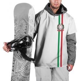Накидка на куртку 3D с принтом Италия, лента с гербом в Тюмени, 100% полиэстер |  | Тематика изображения на принте: 