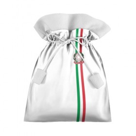 Подарочный 3D мешок с принтом Италия, лента с гербом в Тюмени, 100% полиэстер | Размер: 29*39 см | Тематика изображения на принте: 