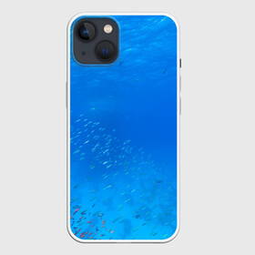 Чехол для iPhone 13 с принтом Море в Тюмени,  |  | fish | fishes | pisces | море | морские обитатели | морской | океан | рыбы