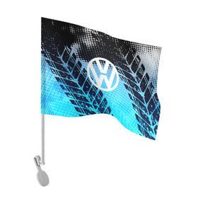 Флаг для автомобиля с принтом Volkswagen sport auto motors в Тюмени, 100% полиэстер | Размер: 30*21 см | auto | automobile | car | carbon | machine | motor | motor car | sport car | volkswagen | автомашина | бренд | легковой автомобиль | марка | спортивный автомобиль | тачка