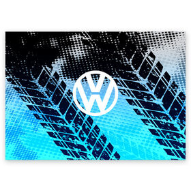 Поздравительная открытка с принтом Volkswagen sport auto motors в Тюмени, 100% бумага | плотность бумаги 280 г/м2, матовая, на обратной стороне линовка и место для марки
 | auto | automobile | car | carbon | machine | motor | motor car | sport car | volkswagen | автомашина | бренд | легковой автомобиль | марка | спортивный автомобиль | тачка