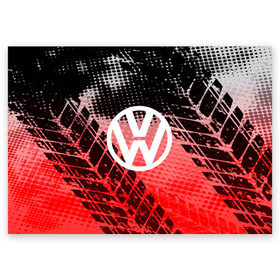 Поздравительная открытка с принтом Volkswagen sport auto motors в Тюмени, 100% бумага | плотность бумаги 280 г/м2, матовая, на обратной стороне линовка и место для марки
 | auto | automobile | car | carbon | machine | motor | motor car | sport car | volkswagen | автомашина | бренд | легковой автомобиль | марка | спортивный автомобиль | тачка