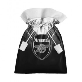 Подарочный 3D мешок с принтом Arsenal abstract original в Тюмени, 100% полиэстер | Размер: 29*39 см | Тематика изображения на принте: football | soccer | арсенал