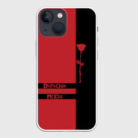 Чехол для iPhone 13 mini с принтом Depeche Mode в Тюмени,  |  | depeche mode | альтернативный | вестник моды | депеш мод | депешмод | дэйв гаан | индастриал | мартин гор | музыка | новая волна | роза | рок | синти поп | электроник | энди флетчер