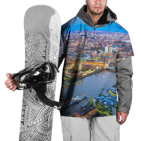 Накидка на куртку 3D с принтом Лондон в Тюмени, 100% полиэстер |  | Тематика изображения на принте: england | london | англия | великобритания | город | европа | королевство | лондон | мегаполис | путешествие | столица | туризм