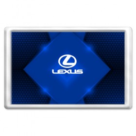 Магнит 45*70 с принтом Lexus SPORT в Тюмени, Пластик | Размер: 78*52 мм; Размер печати: 70*45 | 