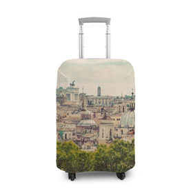 Чехол для чемодана 3D с принтом Рим в Тюмени, 86% полиэфир, 14% спандекс | двустороннее нанесение принта, прорези для ручек и колес | italy | rome | архитектура | европа | история | италия | отдых | отпуск | приключение | путешествие | рим | экскурсия
