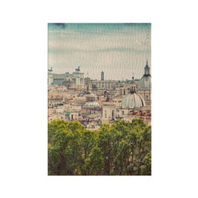 Обложка для паспорта матовая кожа с принтом Рим в Тюмени, натуральная матовая кожа | размер 19,3 х 13,7 см; прозрачные пластиковые крепления | italy | rome | архитектура | европа | история | италия | отдых | отпуск | приключение | путешествие | рим | экскурсия