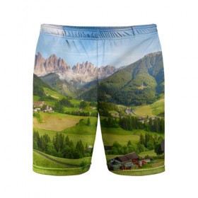 Мужские шорты 3D спортивные с принтом Альпы в Тюмени,  |  | австрия | альпы | германия | горный хребет | горы | италия | красота | лес | лихтенштейн | луг | пейзаж | природа | простор | раздолье | словения | франция | швейцария