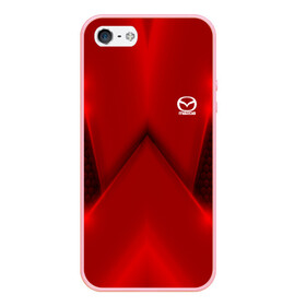 Чехол для iPhone 5/5S матовый с принтом Mazda car sport RED в Тюмени, Силикон | Область печати: задняя сторона чехла, без боковых панелей | auto | automobile | car | carbon | machine | mazda | motor | motor car | sport car | автомашина | бренд | легковой автомобиль | мазда | марка | спортивный автомобиль | тачка