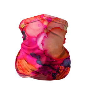 Бандана-труба 3D с принтом Весенние краски в Тюмени, 100% полиэстер, ткань с особыми свойствами — Activecool | плотность 150‒180 г/м2; хорошо тянется, но сохраняет форму | abstraction | color | spray | tie dye | абстракция | акварель | брызги красок | живопись | искусство | капли капли | краски | текстуры | цветные краски | яркие цвета