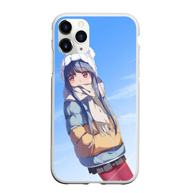 Чехол для iPhone 11 Pro матовый с принтом Rin Shima в Тюмени, Силикон |  | anime | laid back camp | nadeshiko kagamihara | rin shima | аниме | лагерь на свежем воздухе