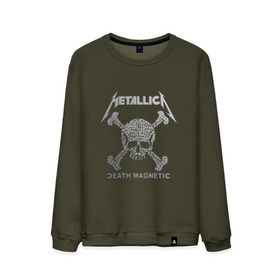 Мужской свитшот хлопок с принтом Metallica, death magnetic в Тюмени, 100% хлопок |  | Тематика изображения на принте: metallica | джеймс хэтфилд | кирк хэмметт | ларс ульрих | металлика | роберт трухильо | рок группа