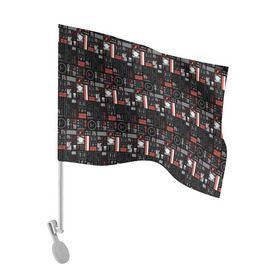 Флаг для автомобиля с принтом Twenty One Pilots в Тюмени, 100% полиэстер | Размер: 30*21 см | rock | t.o.p. | top | twenty one pilots | рок