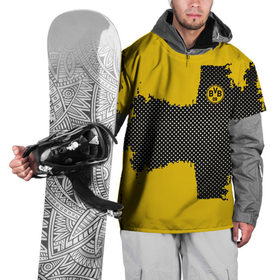 Накидка на куртку 3D с принтом BORUSSIA SPORT YELLOW в Тюмени, 100% полиэстер |  | Тематика изображения на принте: 