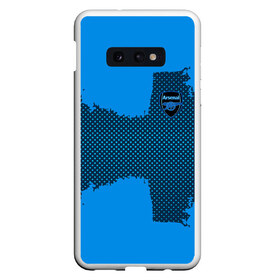 Чехол для Samsung S10E с принтом ARSENAL SPORT BLUE в Тюмени, Силикон | Область печати: задняя сторона чехла, без боковых панелей | football | soccer | арсенал