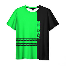 Мужская футболка 3D с принтом Green Day в Тюмени, 100% полиэфир | прямой крой, круглый вырез горловины, длина до линии бедер | american | day | green | idiot | альтернативный | американ | билли джо армстронг | греен | грин | группа | дай | дей | зелёный день | майк дёрнт | музыка | панк | поп | поппанк | рок | тре кул
